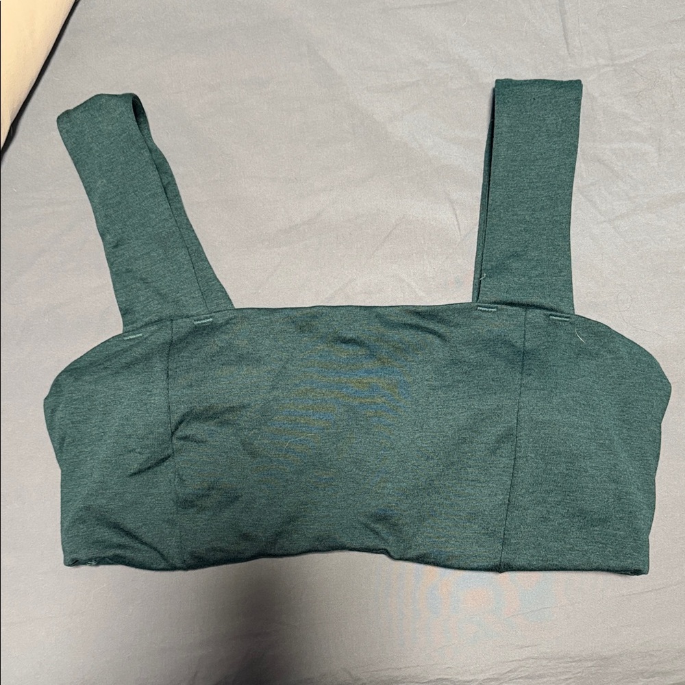 Old Navy Forest Green Square-Neck Bralette